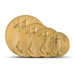 2004-W 4-Coin Proof Gold American Eagle Sets (Box + CoA)