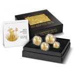 2023-W 4-Coin Proof Gold American Eagle Sets (Box + CoA)