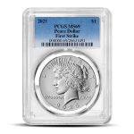2025 Silver Peace Dollar Coins PCGS MS69 FS
