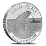2022 2 oz Silver Australian Killer Whale Coins