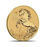 2026 1/10 oz Gold Australian Lunar Horse Coins (BU)