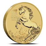 2026 2 oz Gold Australian Lunar Horse Coins (BU)