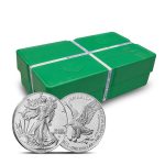 2026 1 oz Silver American Eagle Monster Boxes (500 Coins, BU)
