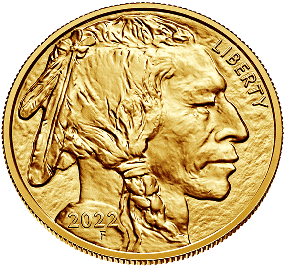 1 oz Gold American Buffalo BU (Any Date)