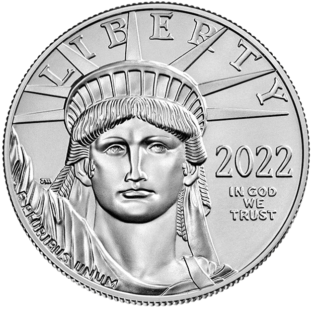 2022 1 oz American Platinum Eagle Coin BU