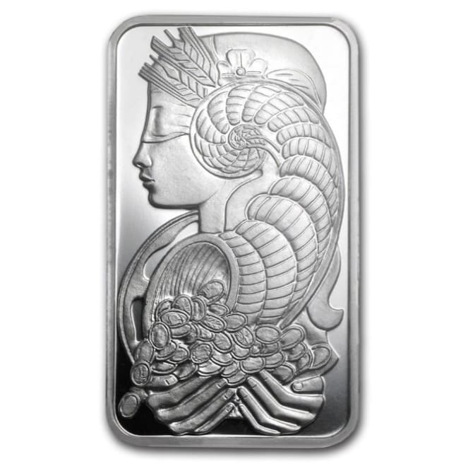 1 oz Silver Bar – PAMP Suisse (Fortuna, In Assay)