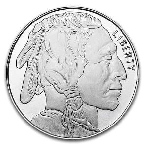 1 oz Silver Buffalo Round