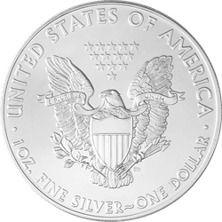 2021 1 oz American Silver Eagle Coin BU (Type 1)
