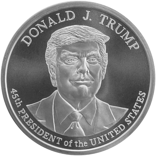 1 oz Trump Silver Round .999 Fine