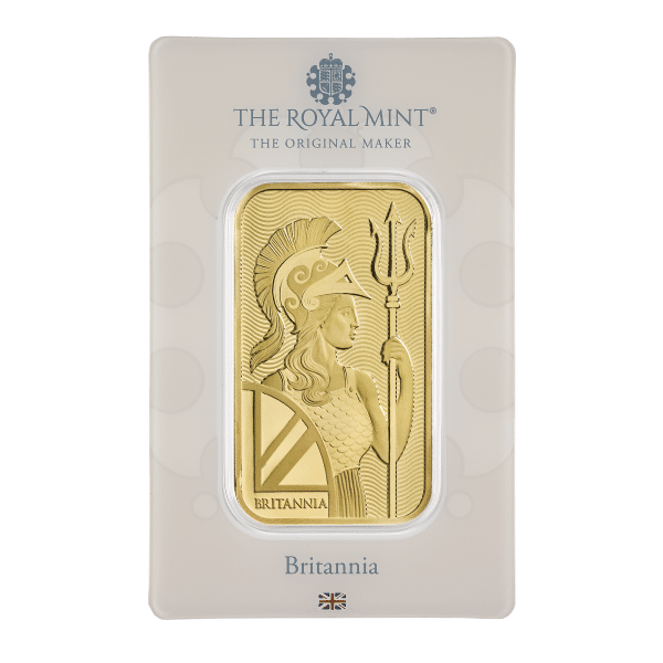 1 oz Gold Bar – Britannia In Assay
