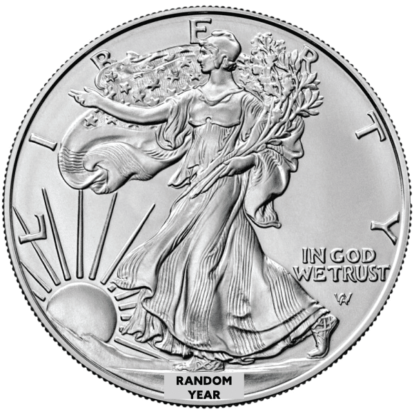 1 oz American Silver Eagle Coin BU (Any Date)