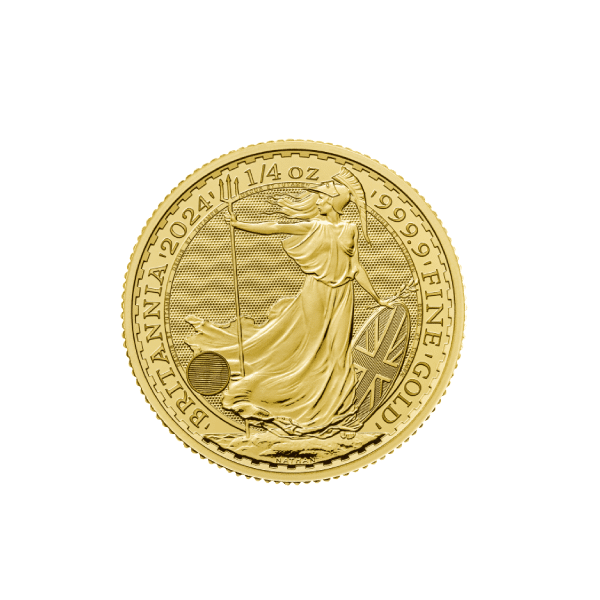 2024 British 1/4 oz Gold Britannia Coin
