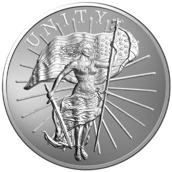 1 oz Silver Unity Round