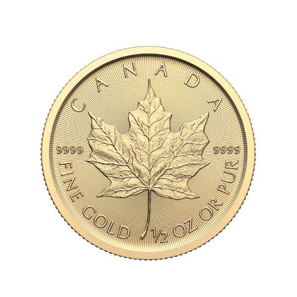 2024 Canada 1/2 oz Gold Maple Leaf