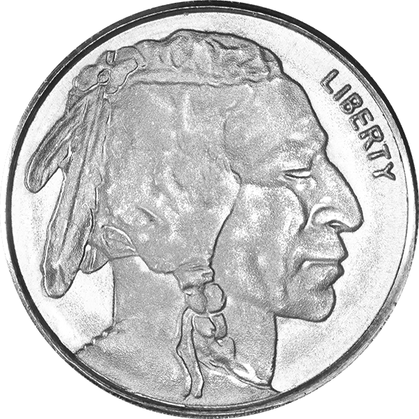 2 oz Silver Buffalo Round