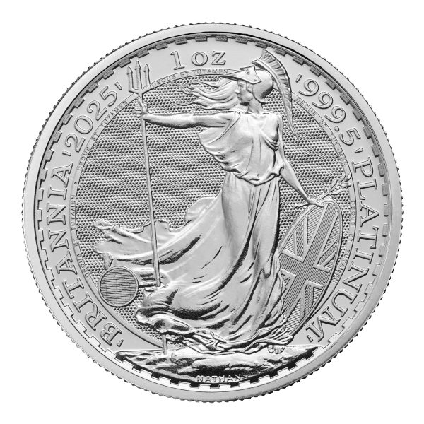 2025 1 oz British Platinum Britannia