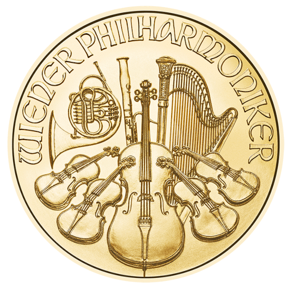 2025 Austria 1 oz Gold Philharmonic BU