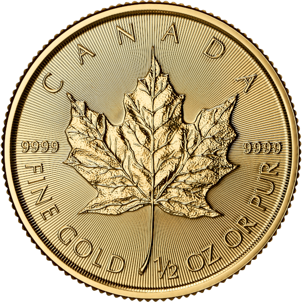 2026 Canada 1/2 oz Gold Maple Leaf