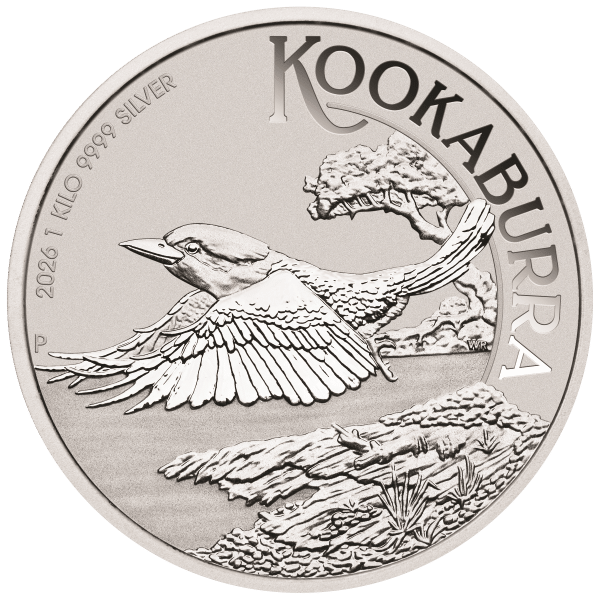 2026 1 Kilo Australian Silver Kookaburra Coin