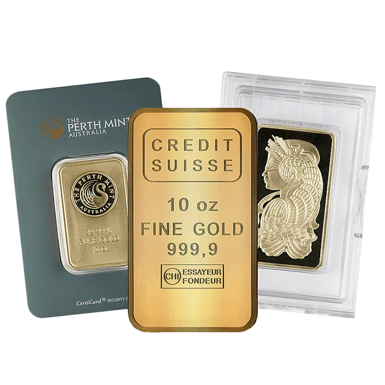 10 oz Gold Bar – Our Choice