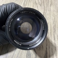 Vintage JCPenney Camera Lens Multi-Coated Optics 52 mm 135mm f/2.8 No. 898028