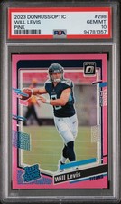 Will Levis 2023 Panini Donruss Optic Pink #298 PSA 10