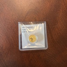 2015 Australia Year of the GOAT  1/20oz Gold In Capsule .9999 Fine Perth Mint