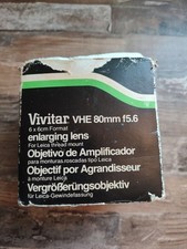 Vivitar VHE 80mm f/5.6 Vintage Camera Lens 6x6 Medium Format Excellent