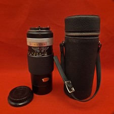 Vintage Petri EE Auto 135mm f/3.5 Telephoto Lens w/ Original Case