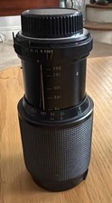 Vintage Vivitar 75-205 mm 1:3.8 Close Focusing Auto Zoom Lens Clean Tested