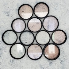 Lot of 12 Vintage Camera Lens Filters 52mm 55mm 49mm Damaged Fronts FREE SHIP