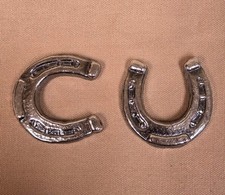 1 oz Shiny Patina Horseshoe 999+ Fine Silver Bullion Bar Yeager's - YPS