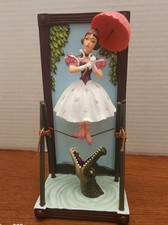 Disney Showcase Haunted Mansion Stretching Portrait Girl on Tightrope Figurine 
