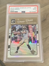2016 Optic Drew Brees Holo Card Psa 9!!! Saints HOF