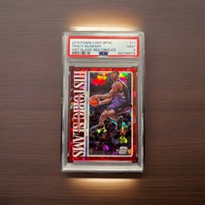 Tracy McGrady #11 Historic Slams Red Cracked Ice - 2019 Panini Optic  - PSA 9
