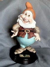 Giuseppe Armani Disney "Happy" Dwarf Statue Snow White Florence 1995