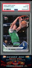 2025 Topps Now Cooper Flagg #124 RC ROOKIE Basketball Card PSA 10 FRESHLY GRADED