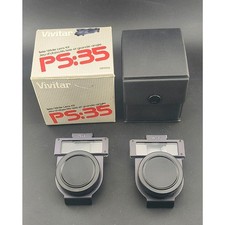 Vintage Vivitar PS:35 Tele/Wide Lens Kit Accessory Set 081010 with Case & Box