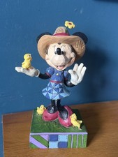 Disney Traditions Showcase Minnie Figurine Country Life Farm 