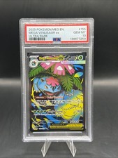 Pokemon TCG Mega Venusaur ex 155/132 Mega Evolution Ultra Rare PSA 10