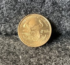 2007 1/10oz Fine Gold American Gold Eagle Coin BU