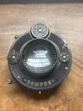 Carl Zeiss Jena Tessar 13.5cm F/4.5 Lens Compur shutter Vintage Camera