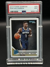 2019 Donruss ZION WILLIAMSON Rookie Card PSA 9 Mint