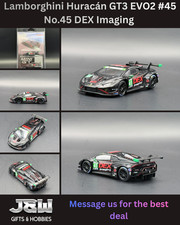 Mini GT Lamborghini Huracán GT3 EVO2 #45 No.45 DEX Imaging 2024 IMSA #1129 1/64