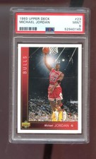 1993-94 Upper Deck #23 Michael Jordan PSA 9 Graded Basketball Card NBA Bull 1994