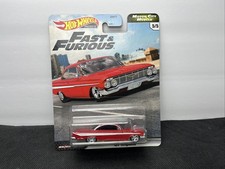 Hot Wheels Premium Real Riders '61 Impala Fast & Furious Motor City Muscle 1:64