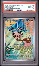PSA 10 Hitmontop 240 Illustration Rare Ascended Heroes Pokemon