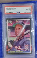 1985 Donruss - Kirby Puckett #438 (RC) PSA 10
