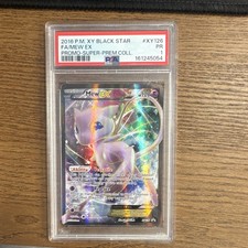 2016 Pokemon TCG XY Black Star Promo Mew EX XY126 Holo Pokemon Card PSA 1
