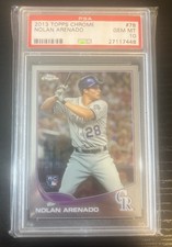 2013 Topps Chrome - Nolan Arenado #78 (RC) PSA 10